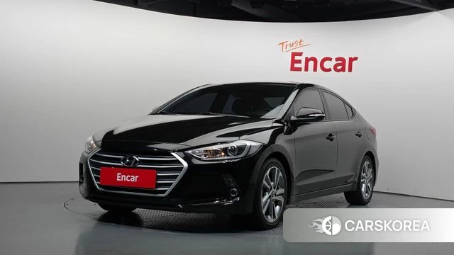 Hyundai Avante AD 2018 Черный из Кореи