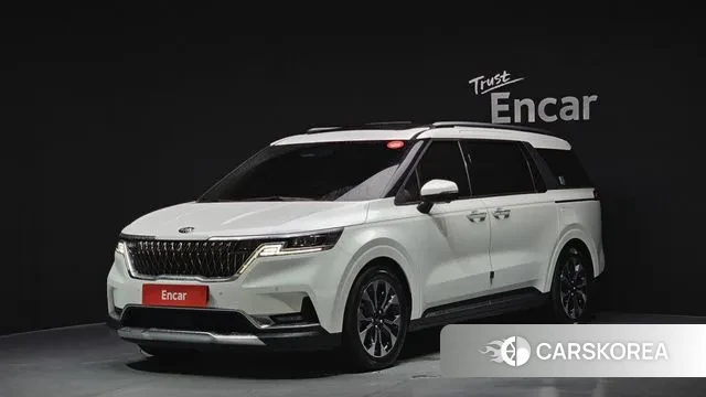 Kia Carnival 4th generation 2021 Белый из Кореи