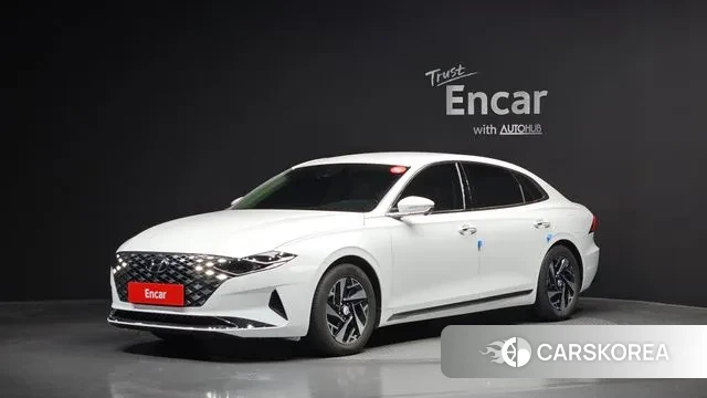 Hyundai The New Grandeur IG Hybrid 2022 Белый из Кореи