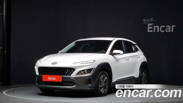 Hyundai The New Kona Hybrid 2021 Белый из Кореи