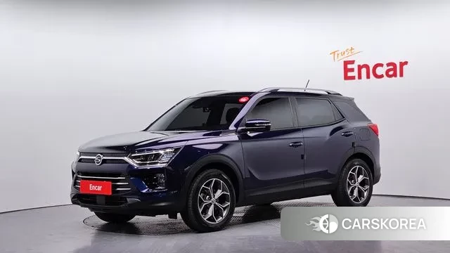 Ssangyong Beautiful Korando 2019 Синий из Кореи