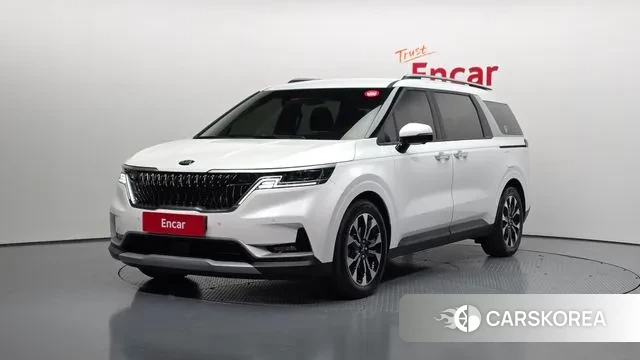 Kia Carnival 4th generation 2021 Белый из Кореи