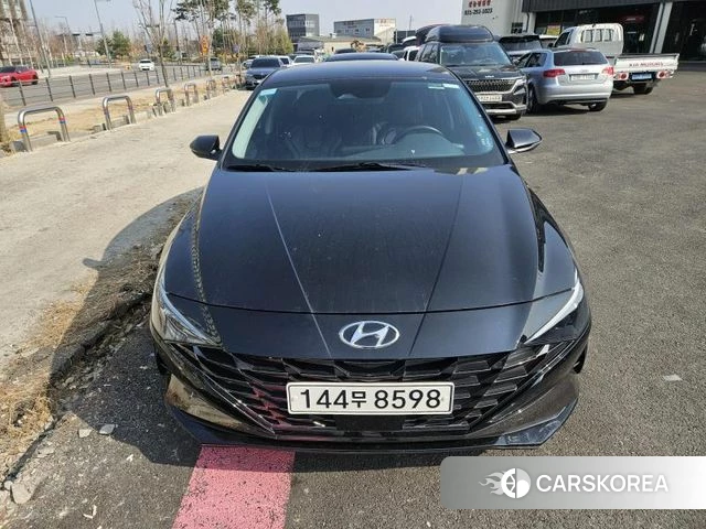 Hyundai Avante (CN7) 2021 Черный из Кореи