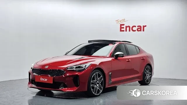Kia Stinger Meister 2021 Красный из Кореи