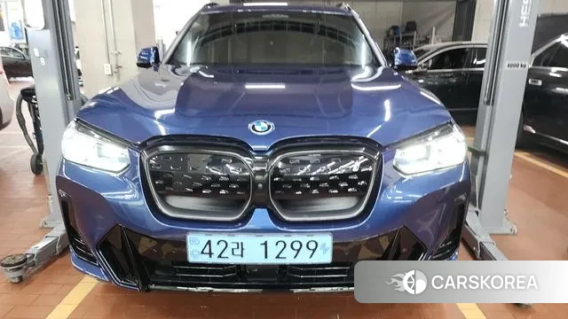 BMW iX3 2023 Синий из Кореи