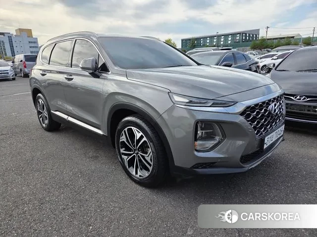 Hyundai Santa Fe TM 2018 Серый из Кореи
