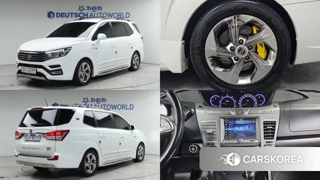 Ssangyong Korando Turismo 2018 Белый из Кореи