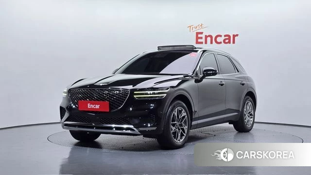 Genesis GV70 2021 Черный из Кореи