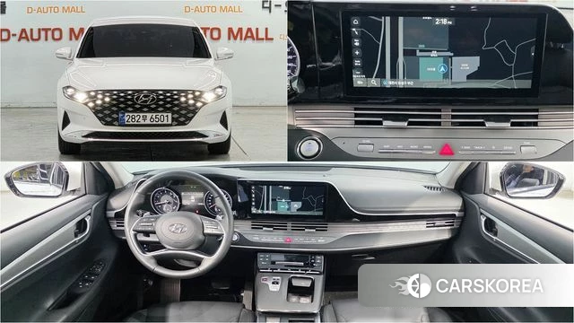 Hyundai The New Grandeur IG 2021 Белый из Кореи