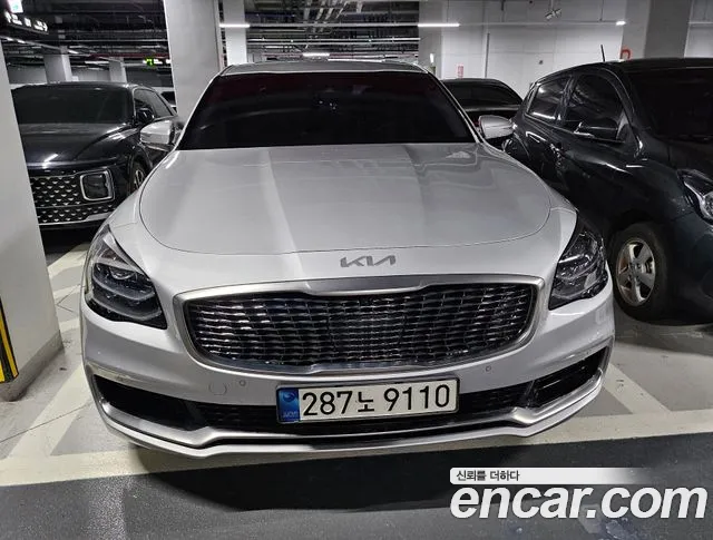 Kia More K9 2018 Серебряный из Кореи