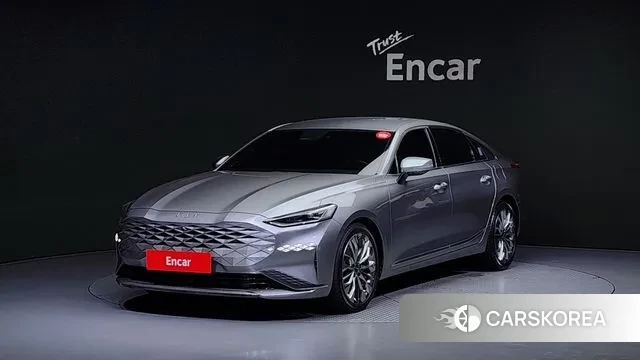 Kia K8 2021 Серебристо-серый из Кореи