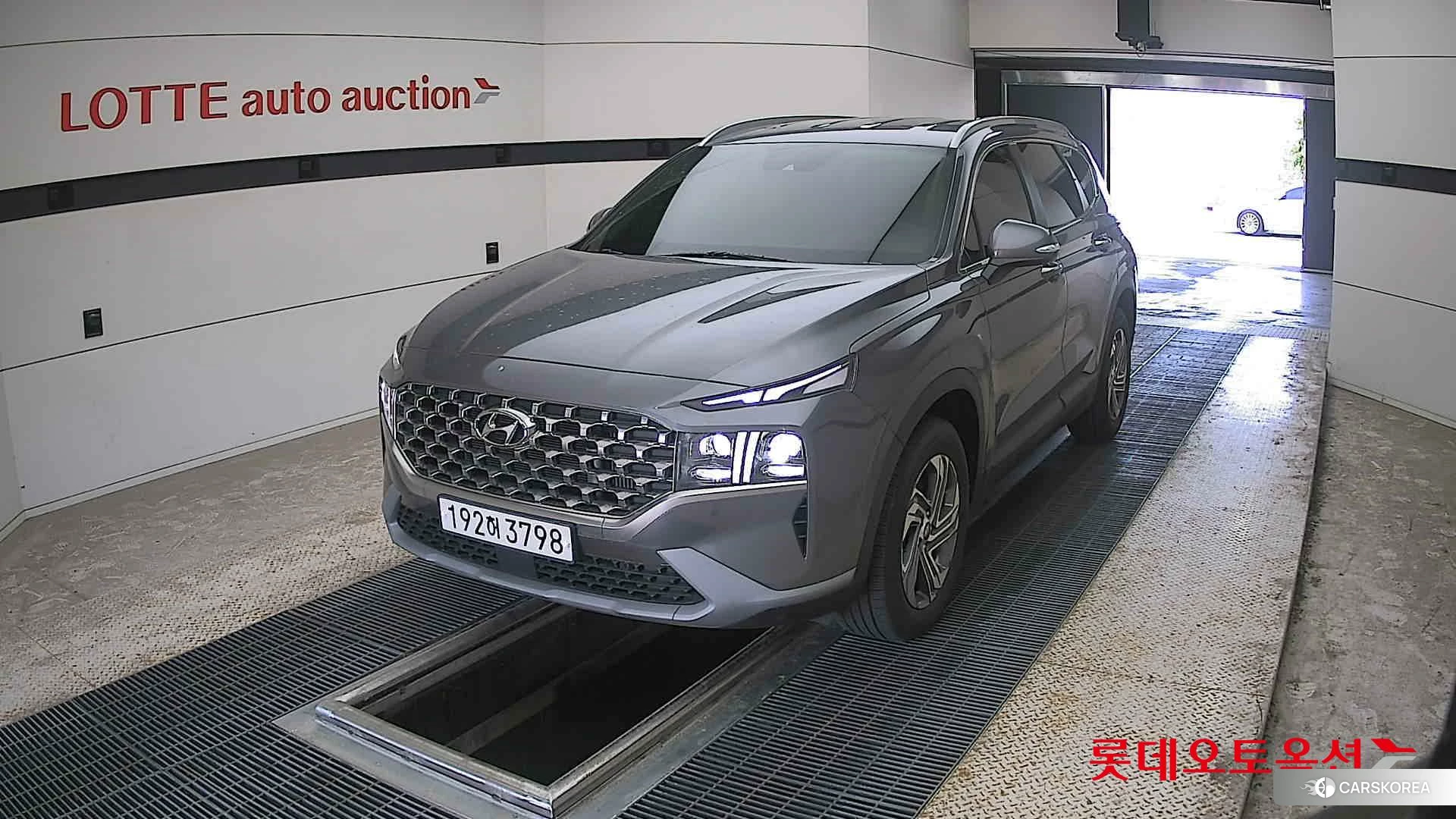 Hyundai Santa Fe 2023 Magnetic Grey Metallic из Кореи