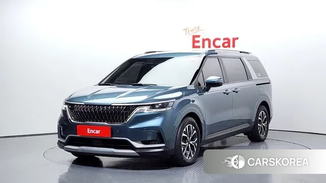 Kia Carnival 4th generation 2021 Синий из Кореи