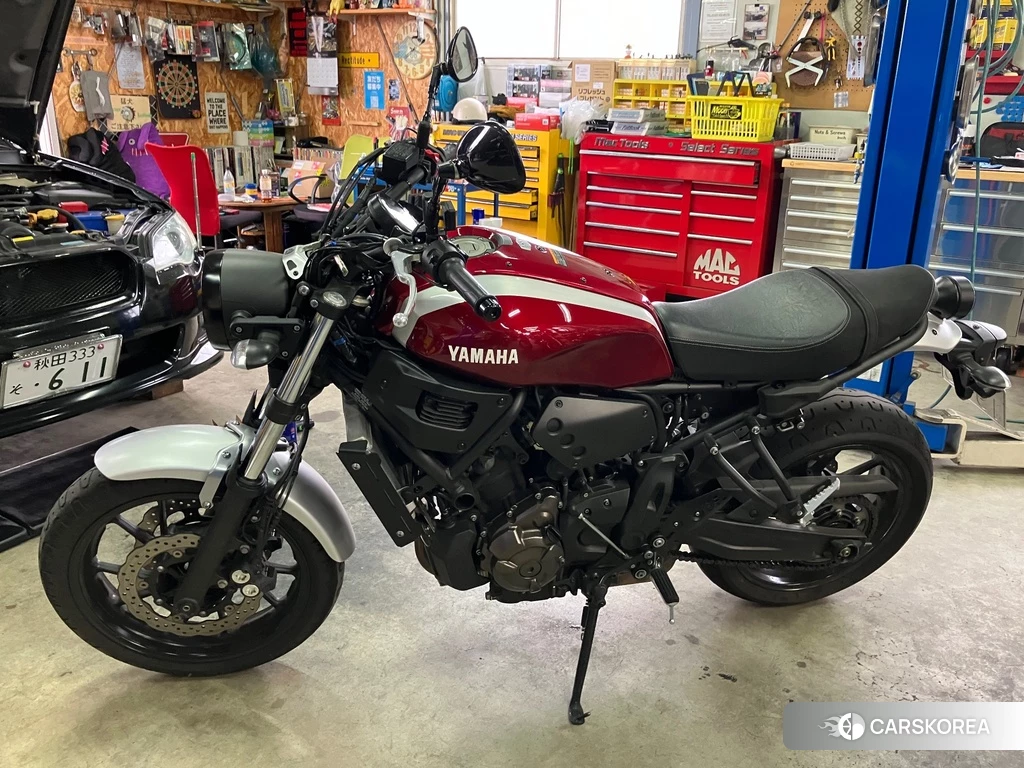 Проданный Yamaha XSR700 2017 из Японии, фото 2