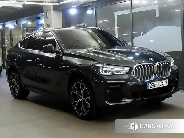 BMW X6 (G06) 2022 Серый из Кореи