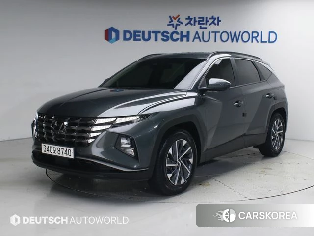 Hyundai Tucson Hybrid (NX4) 2023 Серый из Кореи