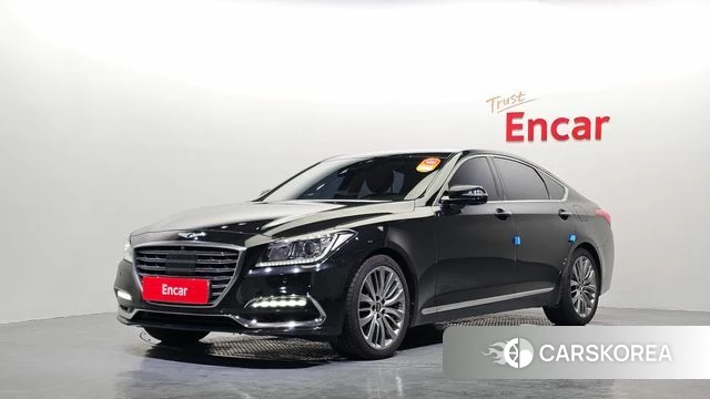 Genesis G80 2018 Черный из Кореи