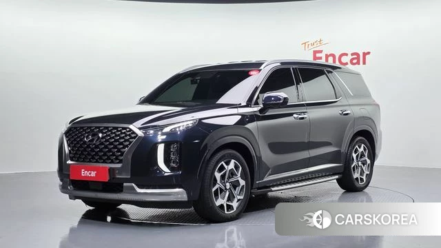 Hyundai Palisade 2021 Синий из Кореи
