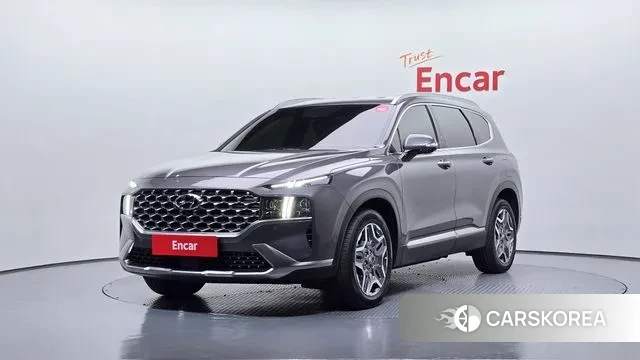 Hyundai The New Santa Fe 2023 Серый из Кореи