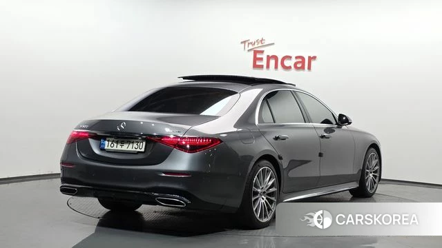 Mercedes-Benz S-Class W223 2021 Серебристо-серый из Кореи
