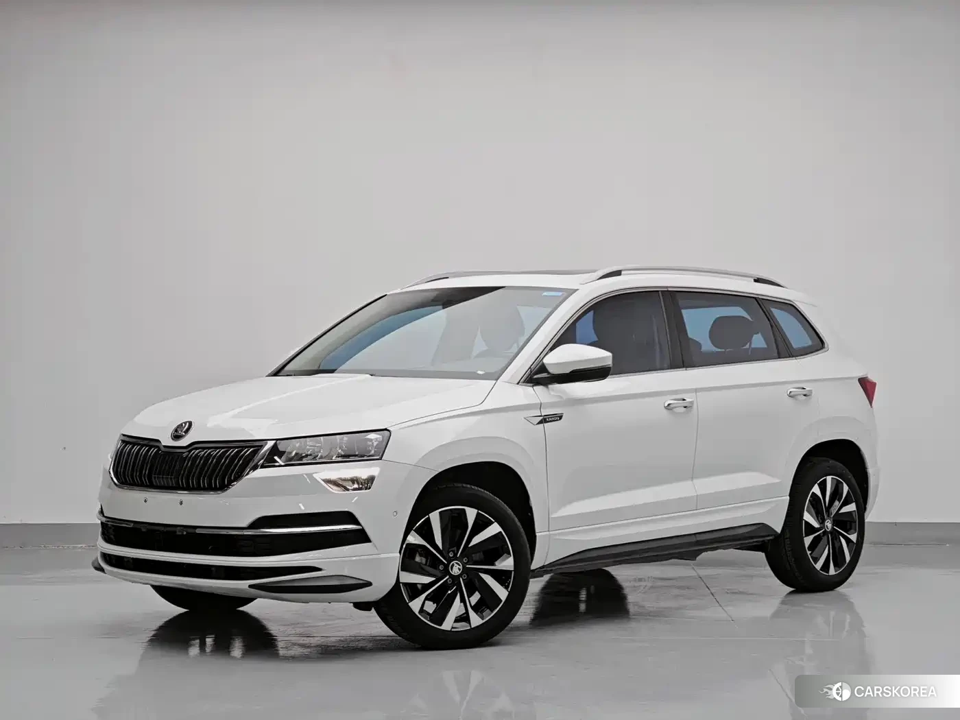 Skoda Karoq 2023 Белый из Китая