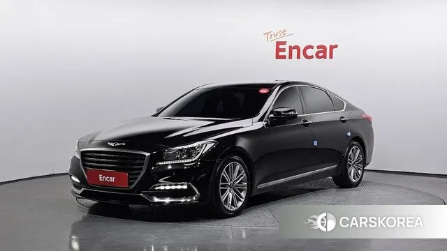 Genesis G80 2018 Черный из Кореи