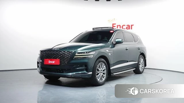 Genesis GV80 2020 Темно-зеленый из Кореи