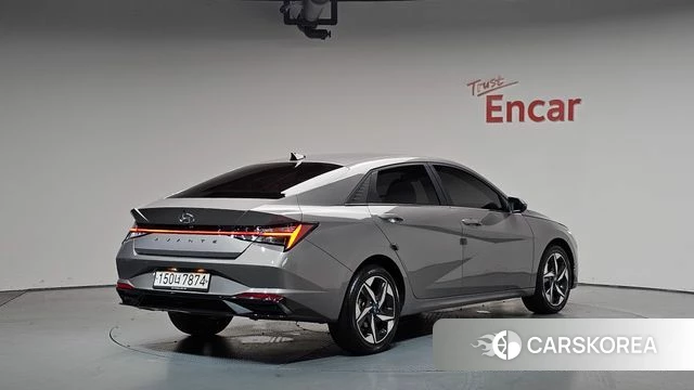Hyundai Avante (CN7) 2020 Серебристо-серый из Кореи