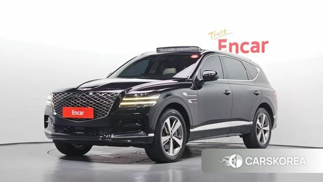 Genesis GV80 2022 Черный из Кореи
