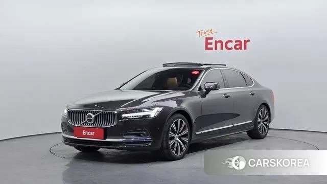 Volvo S90 2021 Серый из Кореи