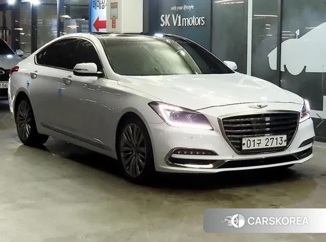Genesis G80 2018 Белый из Кореи
