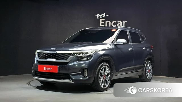 Kia Seltos 2020 Серый из Кореи