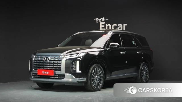 Hyundai The New Palisade 2023 Черный из Кореи