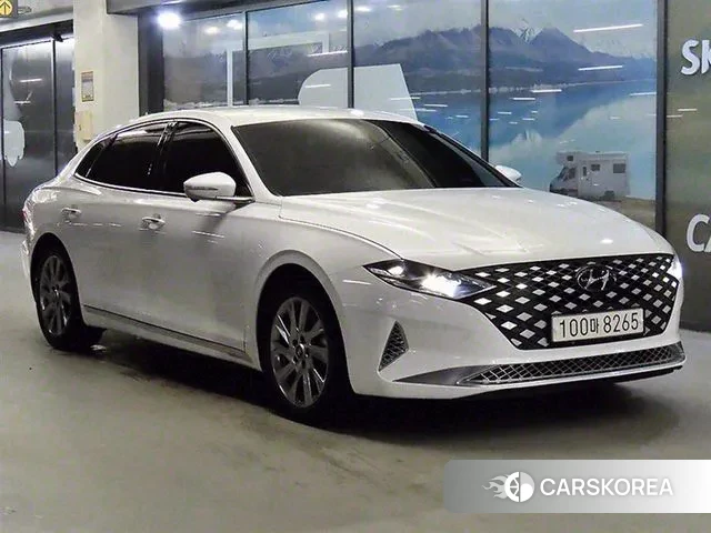 Hyundai The New Grandeur IG Hybrid 2020 Белый из Кореи