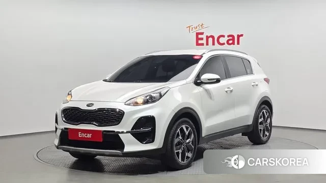 Kia Sportage The Bold 2021 Белый из Кореи