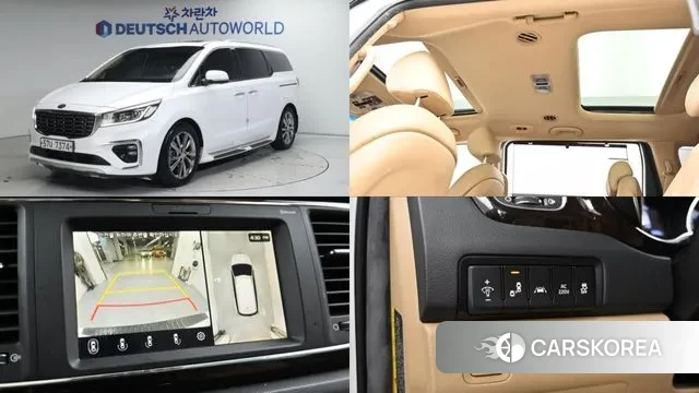 Kia The New Carnival 2018 Белый из Кореи