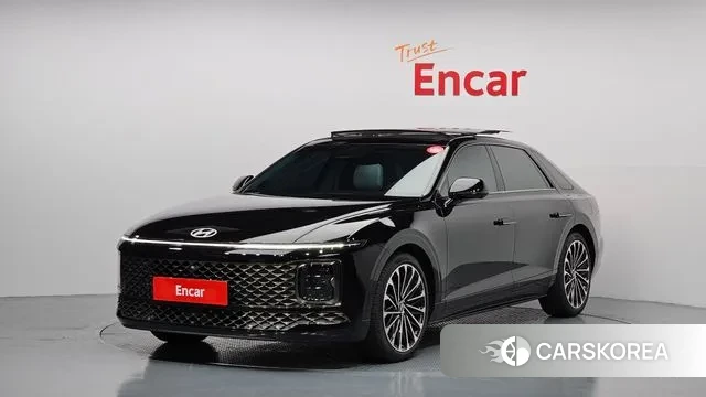 Hyundai Grandeur Hybrid (GN7) 2023 Черный из Кореи