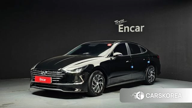 Hyundai Sonata Hybrid (DN8) 2021 Черный из Кореи