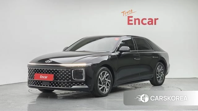 Hyundai Grandeur (GN7) 2023 Черный из Кореи