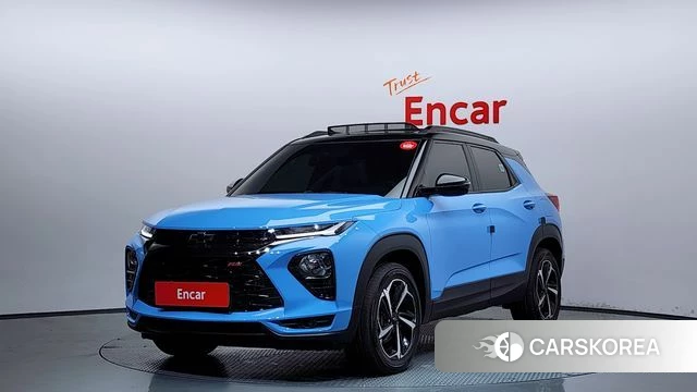 Chevrolet (GM Daewoo) Trailblazer 2022 Синий из Кореи