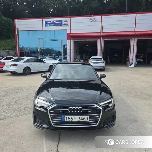 Audi A6 (C8) 2022 Черный из Кореи