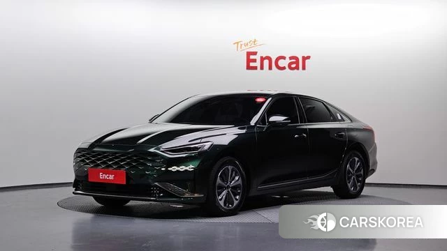 Kia K8 Hybrid 2022 Темно-зеленый из Кореи