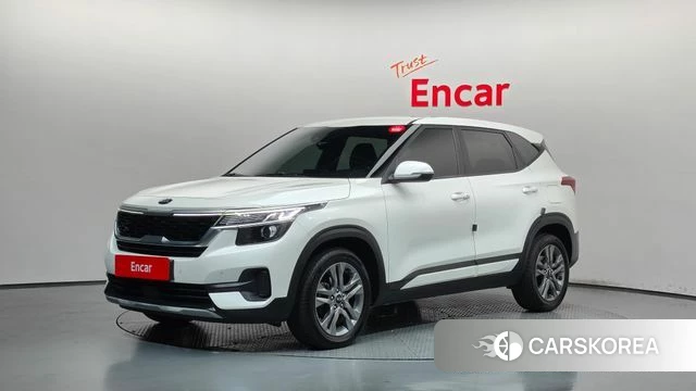 Kia Seltos 2021 Белый из Кореи