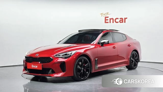 Kia Stinger 2020 Красный из Кореи