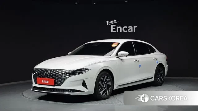 Hyundai The New Grandeur IG Hybrid 2022 Белый из Кореи