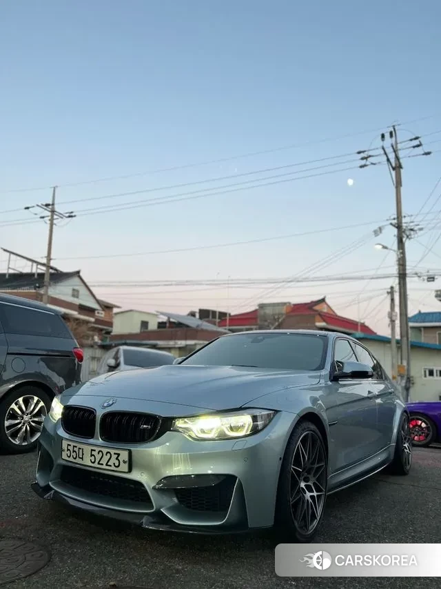 BMW M3 (F80) 2018 Серебряный из Кореи