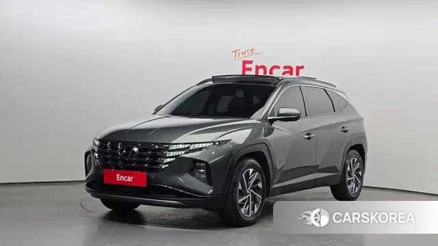 Hyundai Tucson Hybrid (NX4) 2021 Серый из Кореи