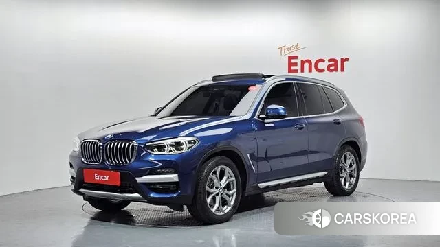 BMW X3 (G01) 2021 Синий из Кореи