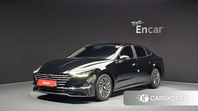 Hyundai Sonata Hybrid (DN8) 2022 Черный из Кореи