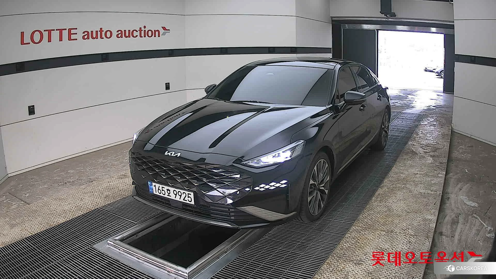 Kia K8 2022 Aurora Black Pearl из Кореи